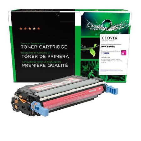 Clover Imaging Group Imaging Remanufactured Magenta Toner Cartridge 115530P